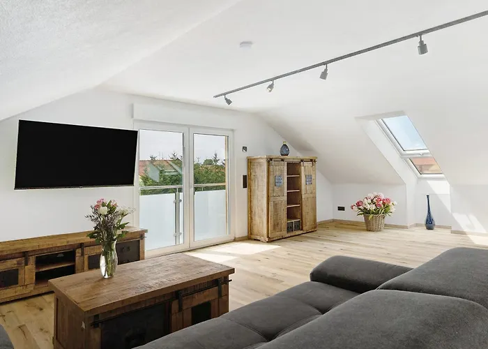 Appartement Moderne Offene Dachgeschosswohnung